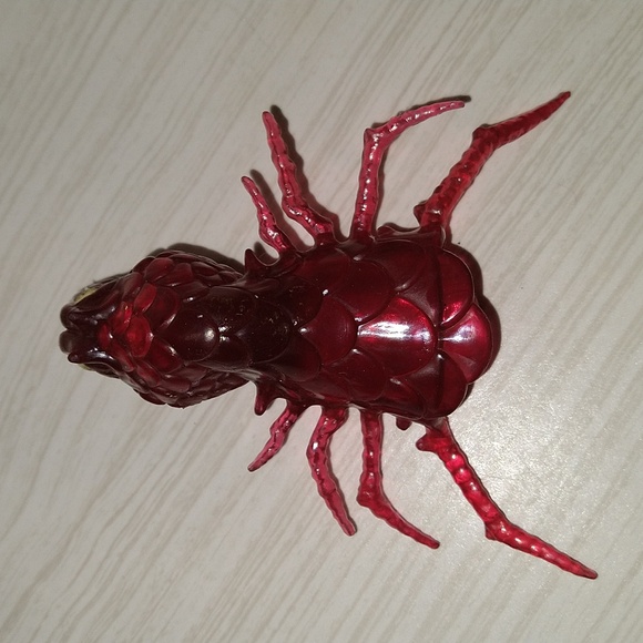 Vintage RARE 1990 Kenner DC Comics Swamp Thing Dr. Deemo Figure Ad Finger Puppet - Picture 2 of 5